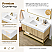 48" Single Sink Bath Vanity in Dark Oak with White Grain Composite Stone Top
