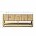 72" Double Sink Bath Vanity in Dark Oak with White Grain Composite Stone Top