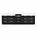 120" Combine Free-standing Double Bath Vanity in Oak Weathered Black with Pure White Quartz Stone Top