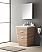 Acqua Milano 25 inch Modern Bathroom Vanity White Oak Finish