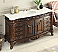 Adelina 60 inch Antique Bathroom Vanity Marble Top