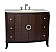 Adelina 41 inch Contemporary Espresso Finish Bathroom Vanity