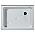 Rectangular Shower Tray White Right Drain 