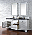 Abstron 72 inch Double Bathroom Vanity Cottage White Finish