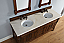 Abstron 72 inch Country Oak Double Sink Vanity Optional Countertops
