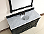 Abstron 60 inch Black Finish Single Bathroom Vanity Optional Countertop
