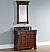 Abstron 36 inch Cherry Finish Single Sink Traditional Bathroom Vanity Optional Top