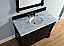 Abstron 48 inch Black Finish Bathroom Vanity Optional Top