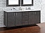 Abstron 72 inch Silver Oak Finish Bathroom Vanity Countertop Options
