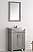 Hartford 24 inch Gray Finish Transitional Bathroom Vanity