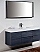 Modern Lux 60" Single Sink Gray Oak Wall Mount Modern Bathroom Vanity