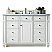 James Martin Bristol Collection 48" Single Traditional Vanity, Cottage White