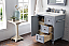 Issac Edwards Collection 30" Single Vanity, Silver Grey with 3CM top options open