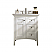 Isaac Edwards Collection 30" Single Vanity, Bright White