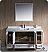 Fresca Oxford Collection 60" Traditional Bathroom Vanity with Color, Top, Faucet, Sink, and Linen Cabinet Option