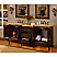 Silkroad Antique Double Sinks Vanity HYP-0726-TL-72