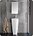 Fresca Messina Collection 16" White Pedestal Modern Bathroom Vanity with Medical Cabinet, Faucet and Linen Cabinet Option