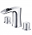 Fresca Kingston Collection 37" Silver Grey Traditional Bathroom Vanity in Faucet