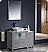 Fresca Torino 42" Gray Modern Bathroom Vanity Vessel Sink with Faucet and Linen Side Cabinet Option
