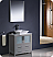 Fresca Torino 30" Gray Modern Bathroom Vanity Vessel Sink with Faucet and Linen Side Cabinet Option
