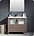 Fresca Torino 36" Gray Oak Modern Bathroom Vanity with Faucet and Linen Side Cabinet Option