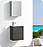 Fresca Valencia 20" Wall Hung Modern Bathroom Vanity with Color, Faucet, Medicine Cabinet and Linen Side Cabinet Option