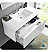 Fresca Mezzo 39" White Modern Bathroom Vanity with Faucet, Medicine Cabinet and Linen Side Cabinet Option