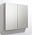 Fresca Mezzo 48" Teak Wall Hung Modern Bathroom Vanity with Faucet, Medicine Cabinet and Linen Side Cabinet Option