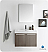 Fresca Vista 30" Gray Oak Wall Hung Modern Bathroom Vanity with Faucet, Medicine Cabinet and Linen Side Cabinet Option