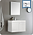 Fresca Vista 30" White Wall Hung Modern Bathroom Vanity with Faucet, Medicine Cabinet and Linen Side Cabinet Option