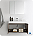 Fresca Vista 36" Gray Oak Modern Bathroom Vanity with Faucet, Medicine Cabinet and Linen Side Cabinet Option