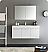 Fresca Vista 48" White Wall Hung Modern Bathroom Vanity with Faucet, Medicine Cabinet and Linen Side Cabinet Option