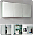 Fresca Vista 60" Walnut Wall Hung Double Sink Modern Bathroom Vanity w/ Medicine Cabinet