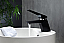 Modern Lux Single Lever Modern Bathroom Vanity Faucet - Matt Black