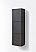 Modern Lux 18" Wide by 59" High Linen Side Cabinet With Three Doors in High Gloss Gray Oak Finish