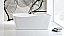 Modern Lux 67'' White Free Standing Bathtub