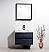 Modern Lux 30" Gray Oak Wall Mount Modern Bathroom Vanity