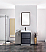 Modern Lux 24" Gray Oak Free Standing Modern Bathroom Vanity
