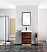 Modern Lux 24" Walnut Free Standing Modern Bathroom Vanity