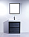 Modern Lux 30" Gray Oak Free Standing Modern Bathroom Vanity
