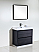 Modern Lux 36" Gray Oak Free Standing Modern Bathroom Vanity