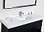 Modern Lux 60" Single Sink Black Free Standing Modern Bathroom Vanity