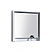Modern Lux 30" Framed Mirror With Shelve - Gloss White Finish	