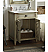 26 inch Adelina Antique with White Sink Bathroom Vanity
