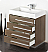Fresca Livello 30" Gray Oak Modern Bathroom Cabinet