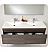 Fresca Largo Gray Oak Modern Bathroom Cabinet