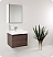Fresca Nano Gray Oak Modern Bathroom Vanity