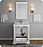 Windsor 30" Matte White Traditional Bathroom Vanity with Mirror