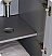 Windsor 60" Gray Textured Traditional Double Sink Bathroom Vanity with Mirrors