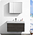 Valencia 40" Wall Hung Modern Bathroom Vanity with Medicine Cabinet, Gray Oak Finish